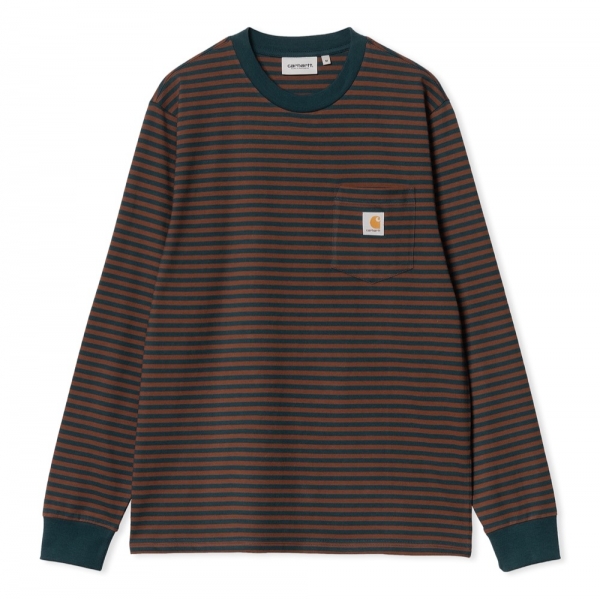 CARHARTT WIP T-Shirt LS Verner Pocket...