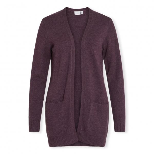 VILA Noos Ril Cardigan Plum Perfect Mau Feitio