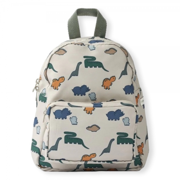 LIEWOOD Backpack Allan - Dinossaurs/Mist