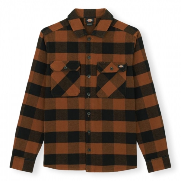 DICKIES Camisa New Sacramento - Toffee