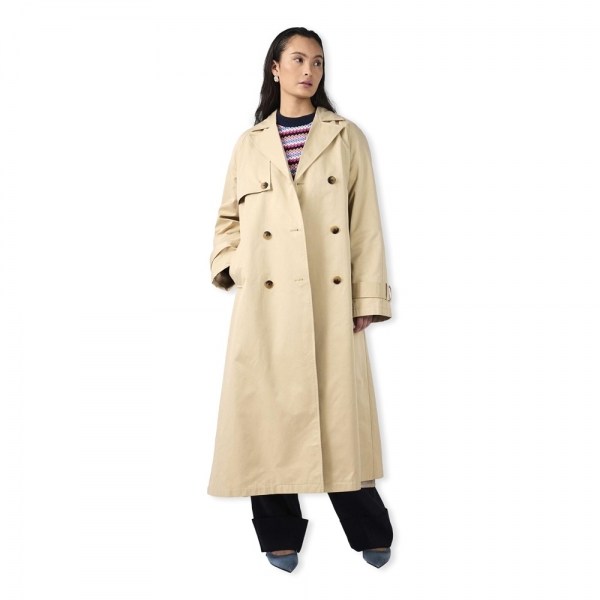 YAS Plena Pleated Jacket - Brown Rice