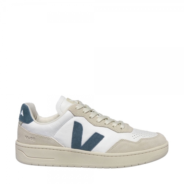 VEJA V-90 Leather W - White California