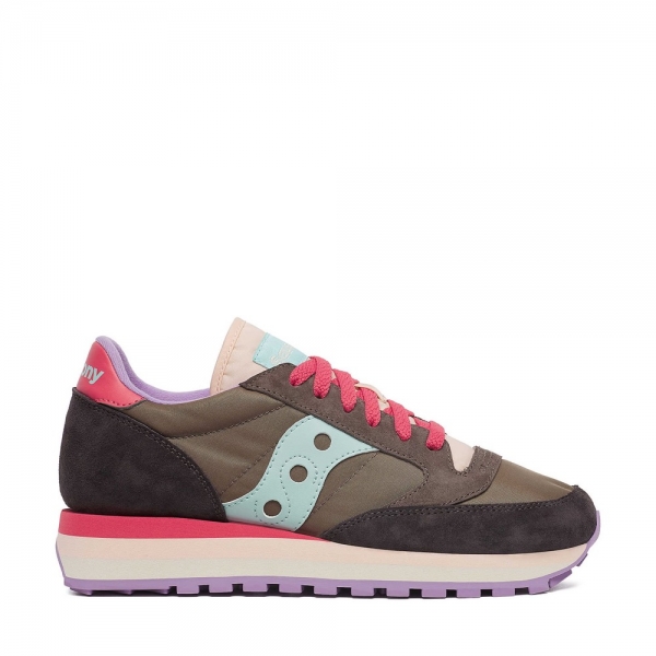 SAUCONY Jazz Triple - Brown/Aqua