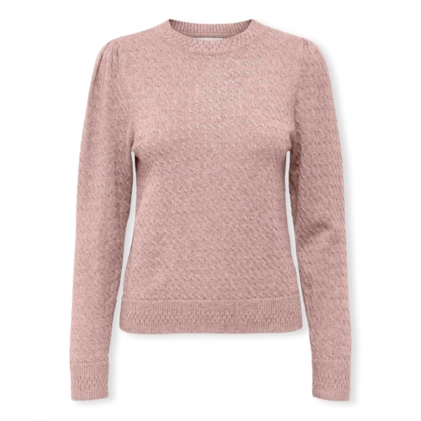 ONLY Katia Life Knit L/S - Rose Smoke