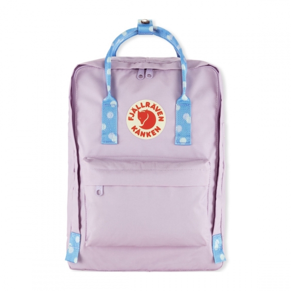 FJALLRAVEN Kanken Backpack Pastel Lavender Confetti Mau Feitio