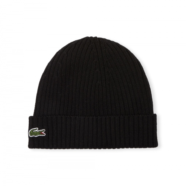 LACOSTE Beanie RB0001 - Black