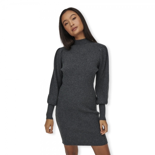 ONLY Noos Katia Dress L/S - Dark Grey...