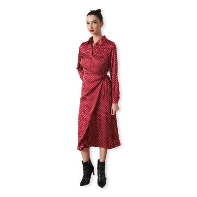 MINUETO Queen Dress - Red