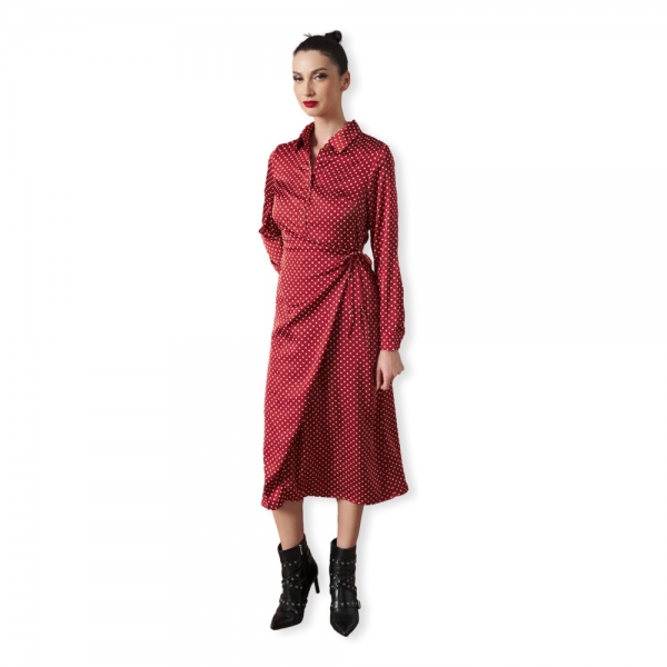 MINUETO Queen Dress - Red