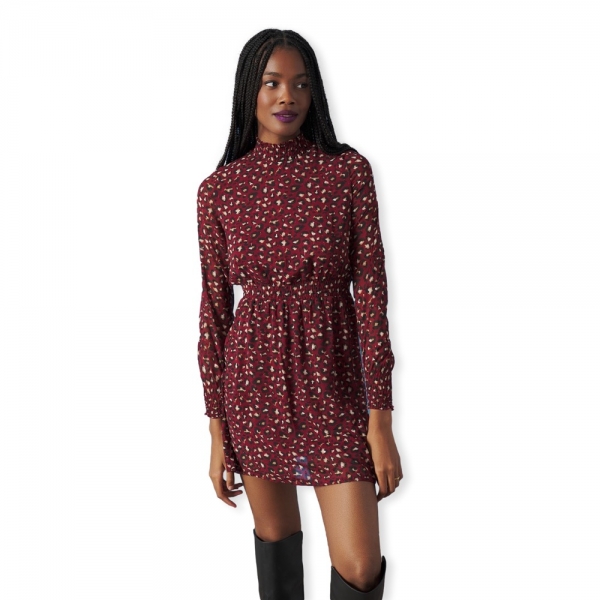 MINUETO Vestido Agnes - Burgundy