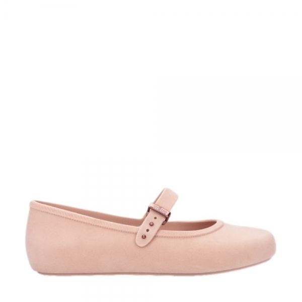 MELISSA Soft Ballerina Velvet Fem - Pink