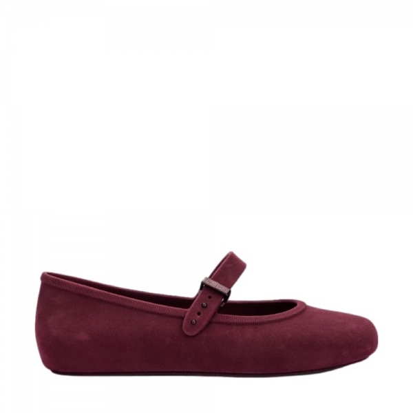 MELISSA Soft Ballerina Velvet Fem - Red