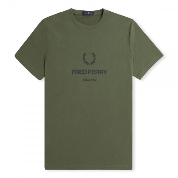 FRED PERRY Graphic T-Shirt M8588 -...