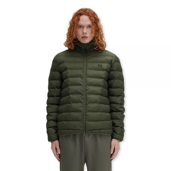 FRED PERRY Isolierte Jacket J8553 Laurel Wreath Green