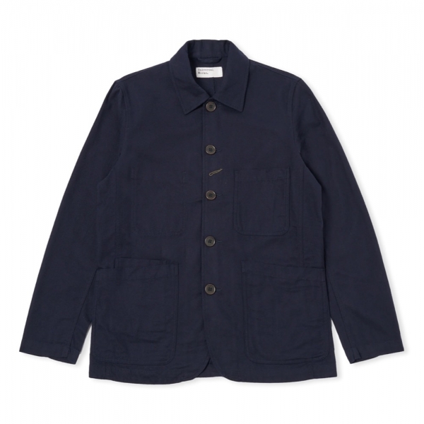 UNIVERSAL WORKS Bakers Jacket - Navy...