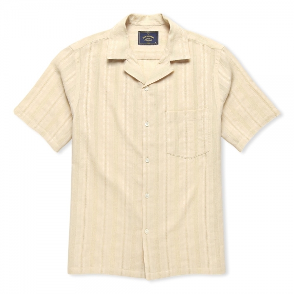 PORTUGUESE FLANNEL Almada Shirt - Ecru