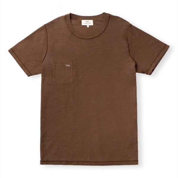 +351 Reversible Rib T-Shirt - Expresso