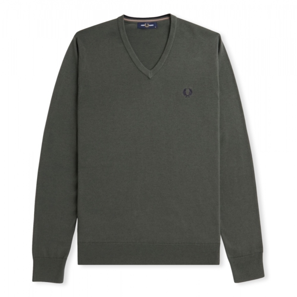 FRED PERRY Classic V-Neck Jumper...