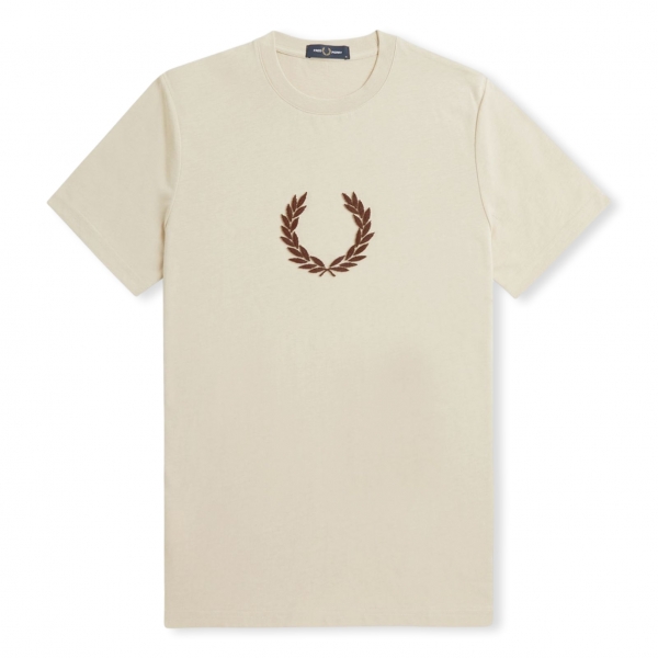 FRED PERRY T-Shirt Textured Laurel...