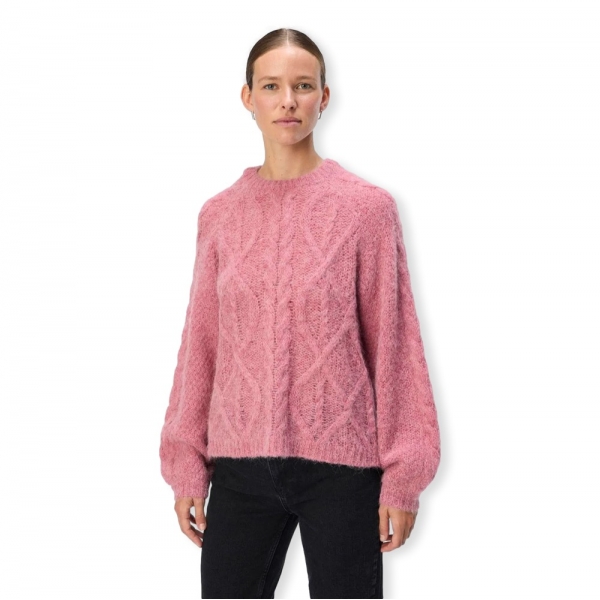 OBJECT Smilla Knit - Slate Rose