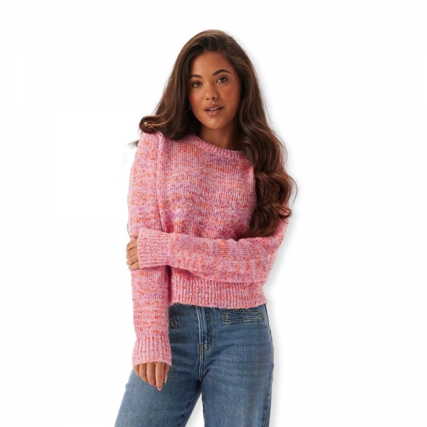 ONLY Beauty Knit - Pink Lady/Multi