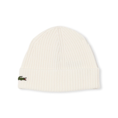 LACOSTE Beanie RB0001 - Blanc