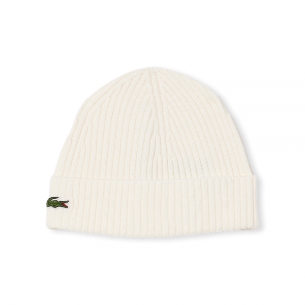 LACOSTE Beanie RB0001 - Blanc