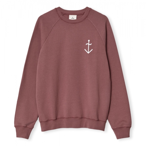 LA PAZ Cunha Logo Sweatshirt - Marsala