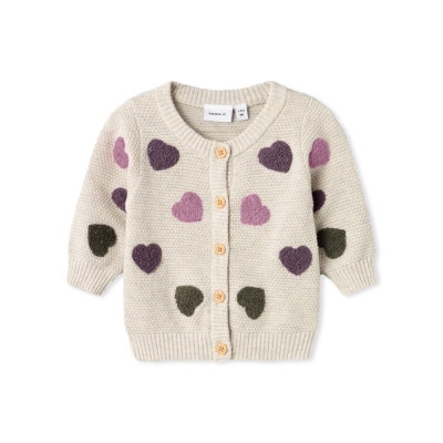 NAME IT Heart Baby Cardigan...