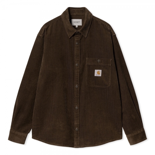 CARHARTT WIP Camisa Flint - Chocolate