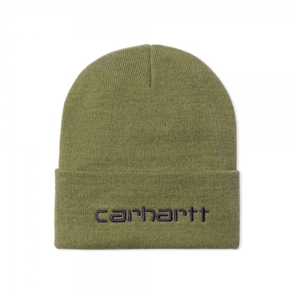 CARHARTT WIP Gorro Script - Capulet/Aura