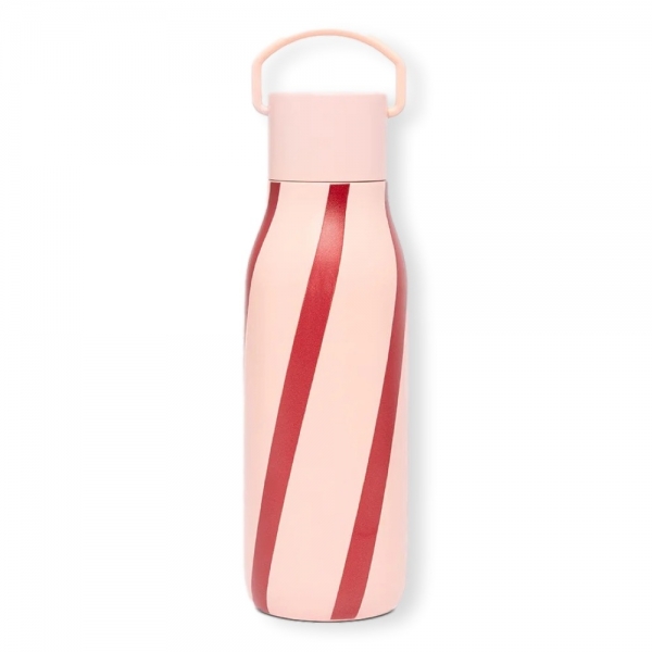 LEFRIK Circus Bottle - Stripes Peach