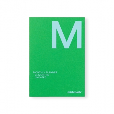 MISHMASH Agenda Mensal - Green