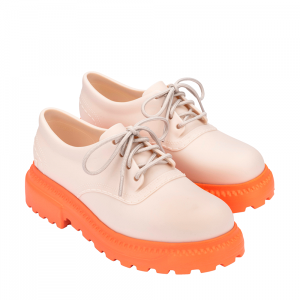 MELISSA Charlotte AD Matte Beige/Orange Mau Feitio