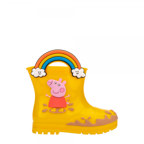 MINI MELISSA Botas Bebé Welly + Peppa...