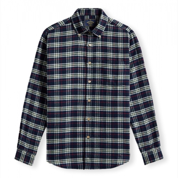 PORTUGUESE FLANNEL Camisa Lamo - Blue