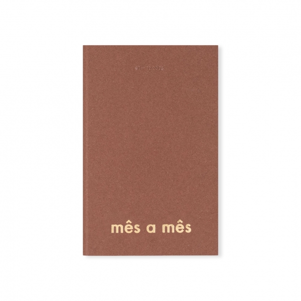 INUSITADO Monthly Planner - Brown