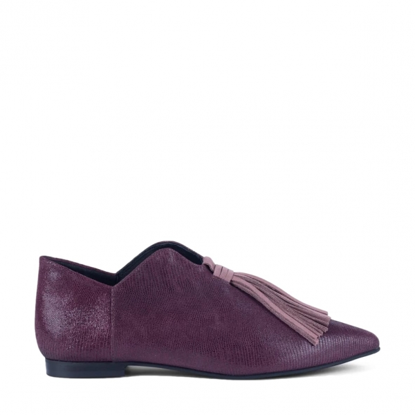 MARAY Sapatos Blossom Iguana - Bordeaux