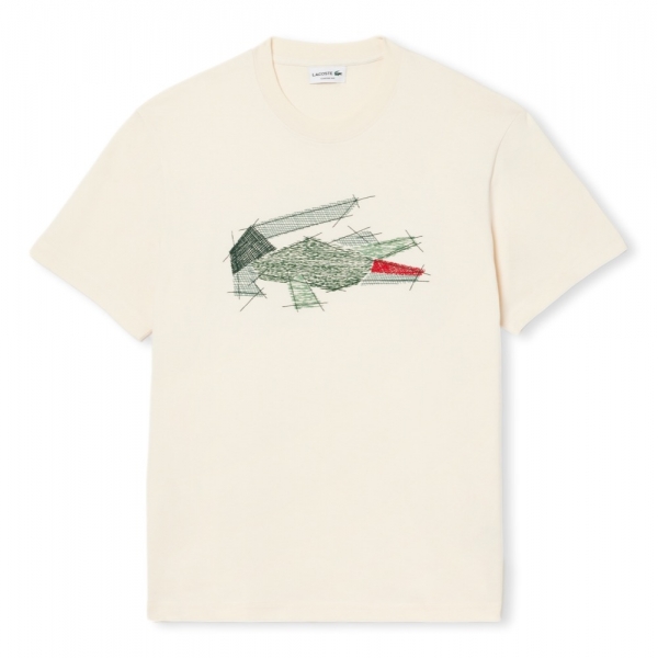 LACOSTE T-Shirt TH3603 - Blanc