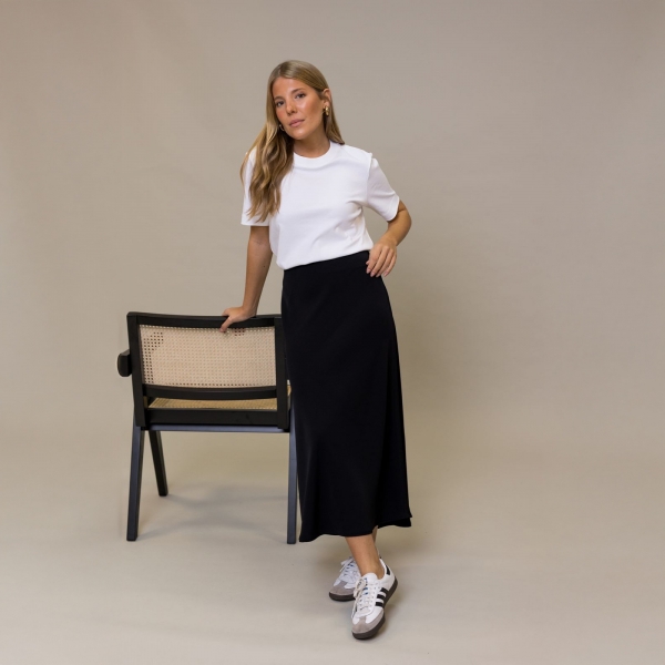 AS DEOLINDAS Bia Skirt - Black