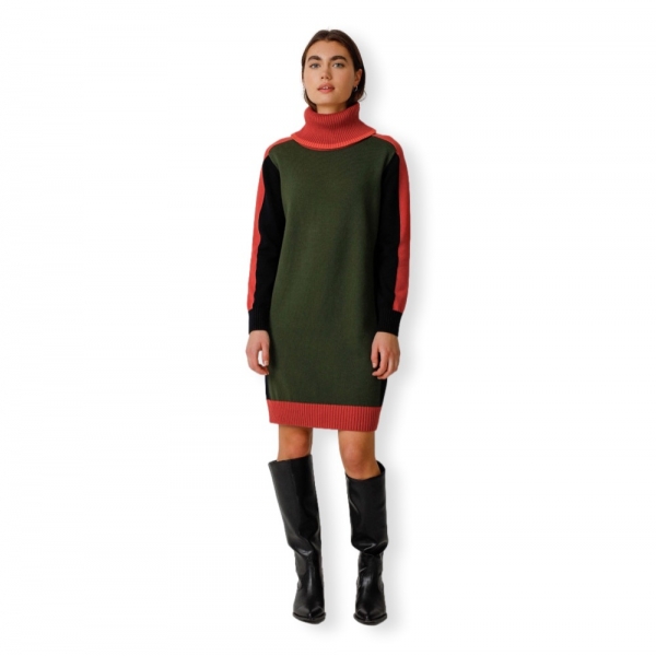 SKFK Emili-Gots Dress - Deep Green