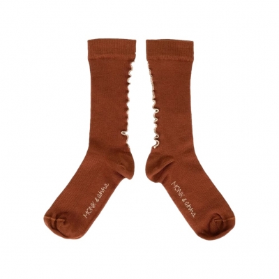 MONK & ANNA Socks - Carnelian