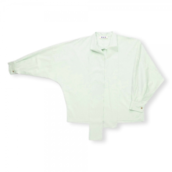 10 TO 10 Bow Shirt - Sage Green