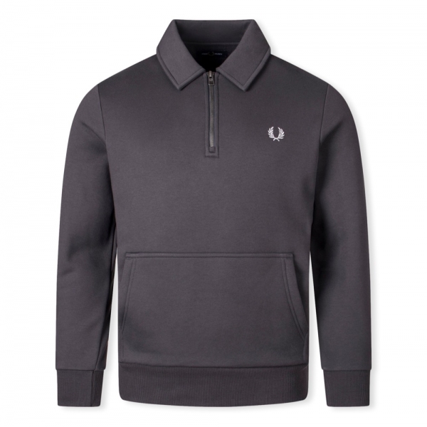 FRED PERRY Sweat Quarter Zip Fleece...