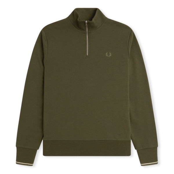 FRED PERRY Half Zip Sweatshirt M3574...