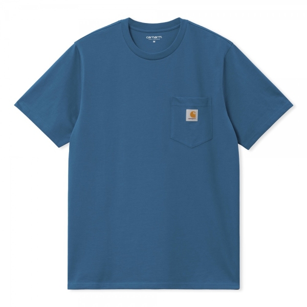 CARHARTT WIP T-Shirt Pocket - Sodalite