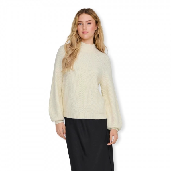 ONLY Katia Life High Neck Knit -...