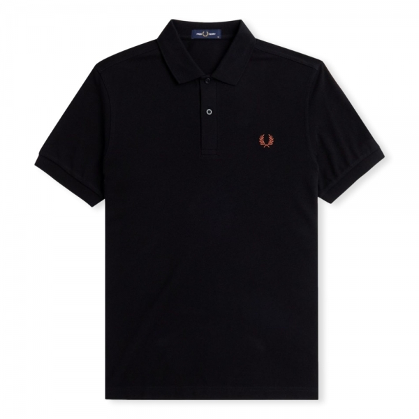 FRED PERRY Polo M6000 - Black/Whisky...