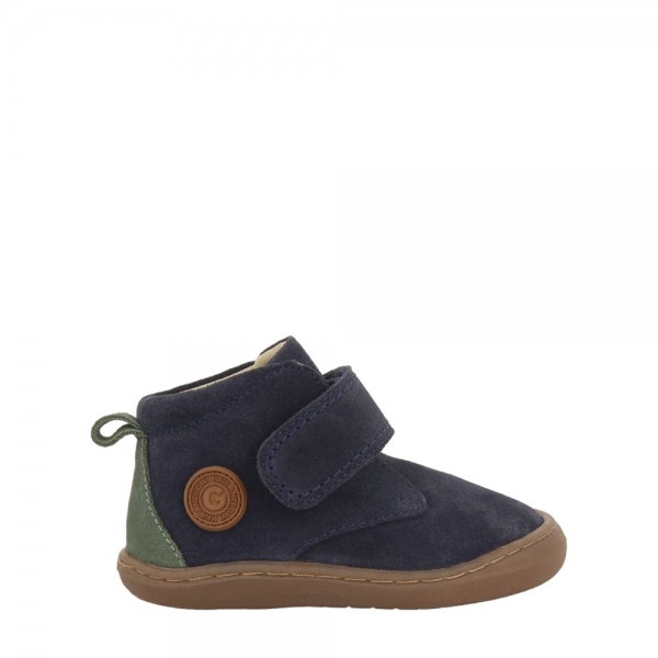 GIOSEPPO Wirt Barefoot Kids Boots - Navy