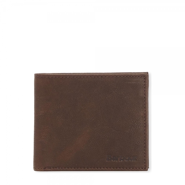 BARBOUR Padbury Wallet - Dark Brown